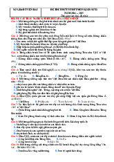 Đề thi thử tốt nghiệp 2025 Lịch sử Sở GD Yên Bái giải chi tiết