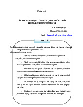 Chương 16: Các Tội Xâm Phạm Tính Mạng, Sức Khỏe Con Người môn Luật hình sự  | Trường đại học Mở Hà Nội
