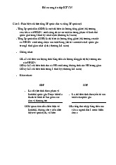 Đề cương ôn tập môn Kinh tế vi mô 1 | Học viện Tài chính