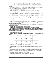 Bài tập củng cố 3  môn xác suất thống kê| Đại học Kinh tế Quốc Dân