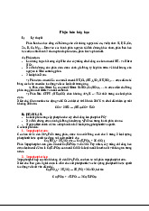 Phân Bón Hóa Học: Lý Thuyết và Bài Tập Hóa Học | Hóa học môi trường | Trường Đại học Khoa học Tự nhiên, Đại học Quốc gia Hà Nội