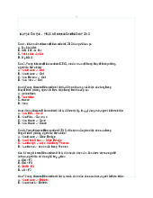 Top 88 câu hỏi trắc nghiệm có đáp án về PowerPoint - Môn Tin học đại cương - Học Viện Kỹ Thuật Mật Mã