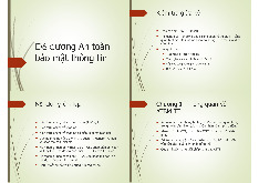 Đề cương An toan bảo mật thong tin handout. Môn An toàn thông tin (Phenika) | Đại học Trường Đại học Phenika.