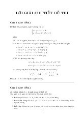Tài liệu sưu tầm. Giải đề toán rời rạc