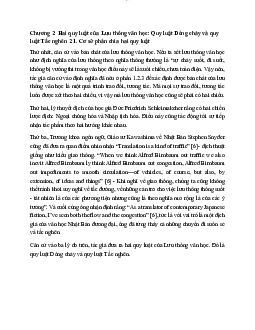 Chương 2: Hai quy luật của Lưu thông văn học: Quy luật Dòng chảy và quy luật Tắc nghẽn