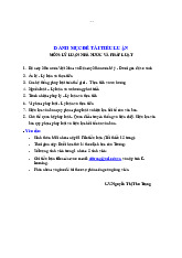 Danh mục đề tài tiểu luận Lý luận Nhà Nước và pháp luật | Trường Đại học Kinh tế – Luật