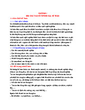 Tóm tắt lý thuyết môn Nguyên lý kế toán