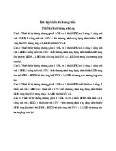 Bài tập kiểm tra Thiết kế hệ thống nhúng - Cơ sở an toàn thông tin - Học Viện Kỹ Thuật Mật Mã