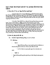 Bài tập quan hệ pháp luật dân sự | Trường Đại học Kinh tế – Luật