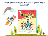Giáo án điện tử Tiếng việt 1 bài 28 Cánh diều: Học vần: T, th