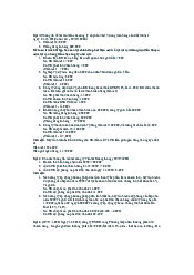 Bài tập chương 5 - Nguyên lý kế toán | Đại học Kinh Tế Quốc Dân