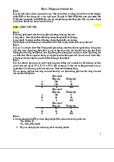 Bài tập kinh tế học: tổng quan và chi phí cơ hội  môn Kinh tế vi mô | Trường Đại học Kinh Tế Quốc Dân