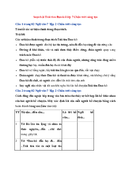 Soạn bài Trái tim Đan-kô | Ngữ Văn 7 Chân Trời Sáng Tạo tập 2