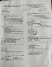 Đề Tâm Lý Y Học Đạo Đức | Đại học Y Dược Cần Thơ