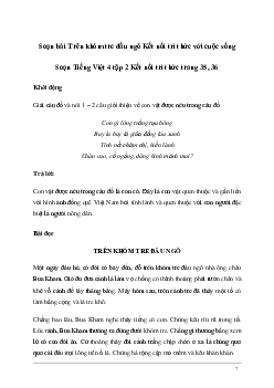 Soạn bài Đọc: Trên khóm tre đầu ngõ | Kết nối tri thức