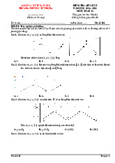 Đề giữa học kỳ 1 Toán 12 năm 2025 – 2026 trường THPT Lý Tự Trọng – Đà Nẵng