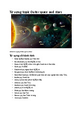 Từ vựng tiếng Anh về các chủ đề: Vũ trụ, Bảo vệ môi trường, và Công việc nhà. Môn Tiếng anh B1 | Đại học Trường Đại học Phenika.