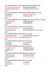 Top 84 câu hỏi trắc nghiệm có đáp án về Word cơ bản - Môn Tin học đại cương - Học Viện Kỹ Thuật Mật Mã