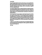 Kinh tế vi mô - Chính sách can thiệp giá cả trong thị trường Việt Nam