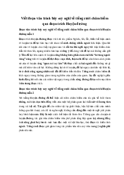 Viết đoạn văn trình bày suy nghĩ về tiếng cười châm biếm qua đoạn trích Huyện đường Ngữ văn 10 sách Kết Nối Tri Thức