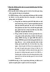Phân Tích Đối Tượng Điều Chỉnh Ngành Luật Hiến Pháp Việt Nam | Môn Luật Hiến Pháp - Trường Đại học Luật Hà Nội