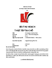 Bài Thu Hoạch Thực Tập Tại Chỗ | Môn Tư vấn kỹ năng - Học viện Tư pháp