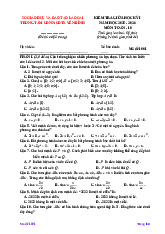 Đề giữa học kỳ 1 Toán 10 năm 2025 – 2026 trung tâm GDTX Yên Bình – Lào Cai