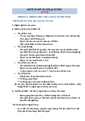 Lý thuyết môn Pháp Luật Đại Cương | Trường Đại học Mở Hà Nội