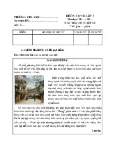 Đề ôn tập hè lớp 3 lên lớp 4 môn Tiếng Việt sách Cánh Diều - Đề 4