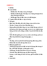 Tóm tắt ôn tập: Dữ liệu và Điều tra thống kê | Thống kê trong kinh tế và kinh doanh | Trường Đại học Kinh tế Quốc dân