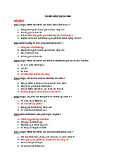 TOP câu hỏi trắc nghiệm chương 1, 2 Môn Quản trị tài chính | Trường Cao đẳng Du lịch Sài Gòn