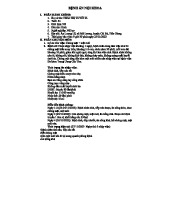 BA1.FULL - Bệnh Án Nội Khoa Thalassemia và Biến Chứng Nặng