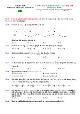 Bộ đề thi thử THPT Quốc gia 2025 môn Toán bám sát đề minh họa - Số 2 (có đáp án)