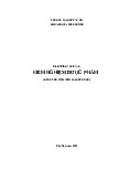 Giáo Trình thực tập kiểm nghiệm - Thực hành Hóa Đại Cương | Trường Đại học Nam Cần Thơ