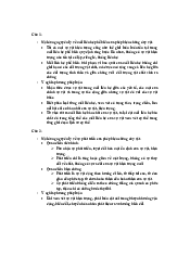 Câu hỏi thảo luận tuần 4 Triết - Triết học Mac - Leenin | Học viện phụ nữ Việt Nam