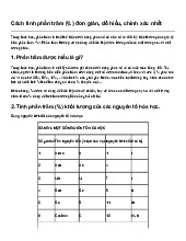 Cách tính phần trăm (%) đơn giản, dễ hiểu, chính xác nhất