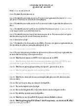 Đề cương ôn tập môn Quản lý dự án  | Học viện Nông nghiệp Việt Nam