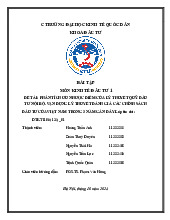 Phân Tích Lý Thuyết Quỹ Đầu Tư Nội Bộ và Chính Sách Việt Nam | Môn Kinh tế đầu tư - Đại học Kinh Tế Quốc Dân