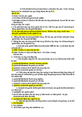TOP 20 câu hỏi trắc nghiệm ôn tập học phần Kinh tế vĩ mô chương Tiết kiệm và Đầu tư | Trường Đại học Phenikaa