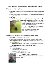 Bài 4: Hóa Học Chuyển Hóa otid Và Ứng Dụng - Tài liệu tổng hợp