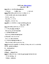 Bộ 24 đề ôn tập môn Tiếng Việt lớp 5