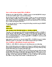 Đáp án vấn đáp CSDL | Cơ sở dữ liệu | Trường Đại học Công nghiệp TP.HCM