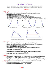 Chuyên Đề Tứ Giác Bồi Dưỡng HSG Toán 8 Giải Chi Tiết-Phần 1