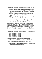 Câu hỏi ôn tập đại hội X- XI - Lịch sử Đảng Cộng Sản Việt Nam| Đại học Kinh Tế Quốc Dân