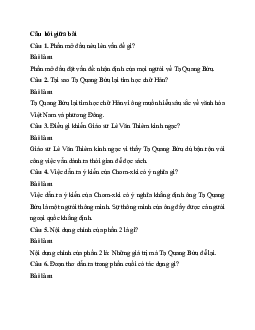 Soạn bài Tạ Quang Bửu - người thầy thông thái | Ngữ văn 11 Cánh diều