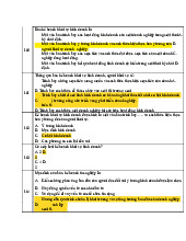 Câu hỏi trắc nghiệm ôn thi môn Khởi nghiệp | Trường Đại học Thủy Lợi