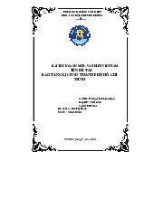 Bài thu hoạch- Bảo tàng Lịch sử TP.HCM môn văn Hiến Việt Nam| Trường Đại học Văn Hiến