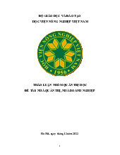 Bài thảo luận Nhà quản trị nhà doanh nghiệp môn Quản trị tài chính   | Học viện Nông nghiệp Việt Nam
