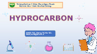 Bài giảng Hydrocarbon môn Y dược | Trường Đại học Y khoa Phạm Ngọc Thạch