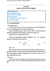 Bài giảng học phần Vật lý đại cương chương 2 | Trường Đại học Phenikaa